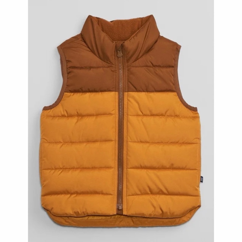 NWOT BabyGap Cold Control Colorblock Puffer Vest